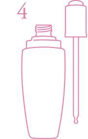 將瓶蓋或瓶泵跟容器分開 - Lancôme 香港